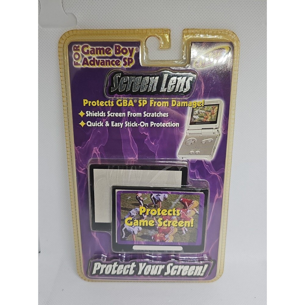 Intec Screen Lens for Game Boy Advance SP Stick-On Protection - NOS